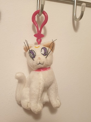 Sailor Moon Artemis Cat plush used