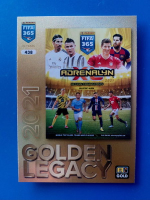 Panini Fifa 365 Adrenalyn XL 2025 #438 Golden Legacy card new