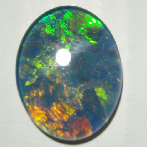Australlian Opal Opal Doublet 8.75 ct new, size 20x15 mm