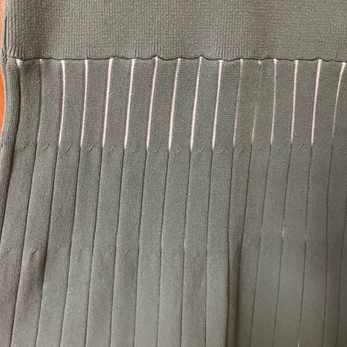Hugo Boss dress new knitted mint with white ribs