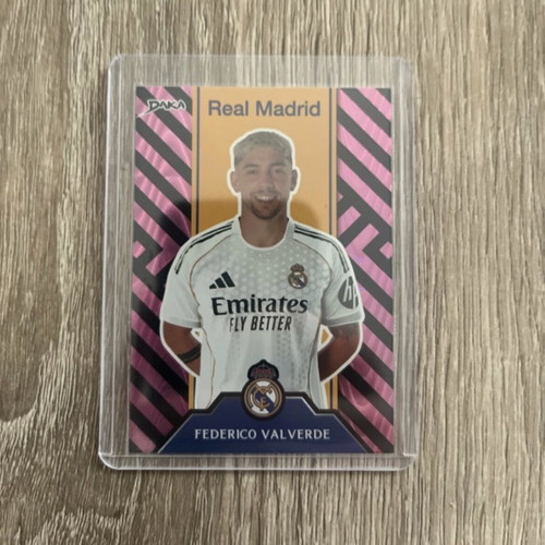Federico Valverde numbered 99 sticker from Real Madrid Daka set like new