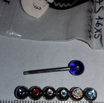 Body piercing new barbell balls