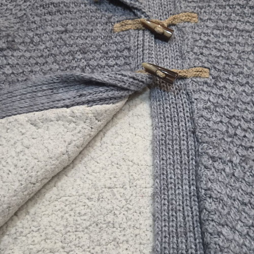 Zara knitted cardigan girls 7-8 years grey used