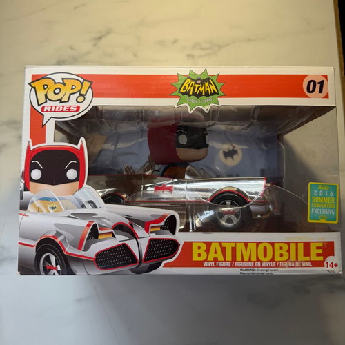 Funko Pop! Rides DC Universe Batmobile #01 like new