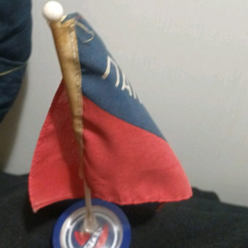 Panionios collectible suction cup flag used 1985