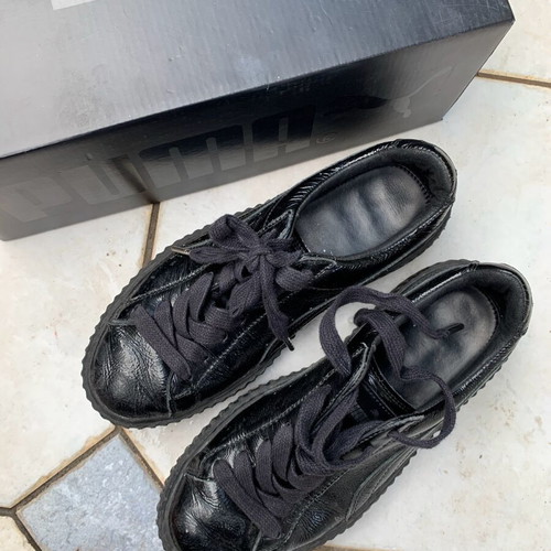 FENTY Puma Creeper by Rihanna women's sneakers like new, black, size 37