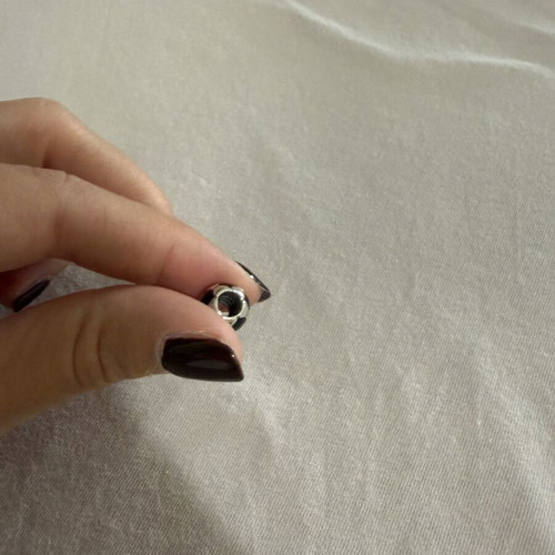 Pandora charm ball, silver