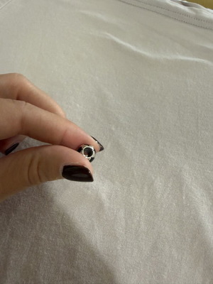 Pandora charm ball, silver