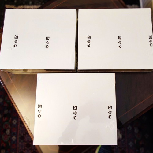 IKEA LACK wall shelves set of 3 new sealed white 30x26 cm