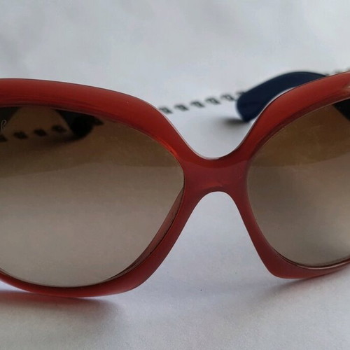 Ray-Ban Jackie Ohh II sunglasses used, model RB4098, burgundy