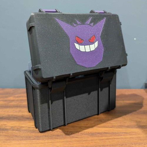 Pokémon Storage Box for Top Loaders, Holds Up to 50 Sleeves