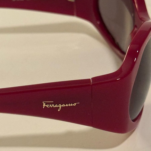 Salvatore Ferragamo sunglasses new in burgundy color