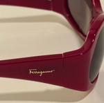 Salvatore Ferragamo sunglasses new in burgundy color