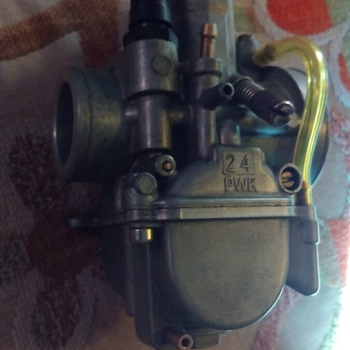 Pwk Carburetor 24mm Powerjet used, new Polini gasket