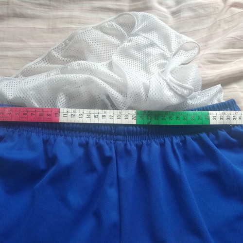 Men's aviation swim shorts medium like new, blue