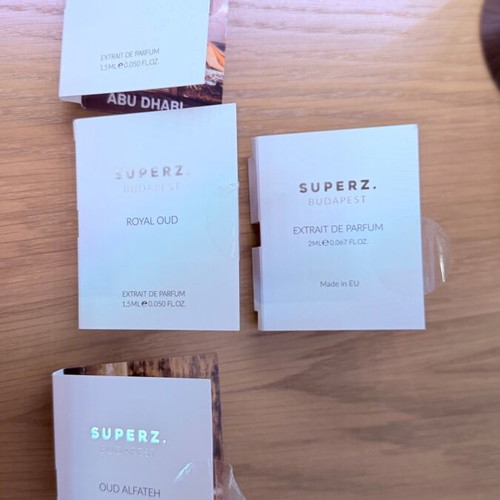 Superz. Budapest Mega Discovery Set tester 13 samples like new