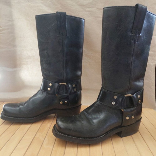 Tony Mora boots black unisex like new, size 38