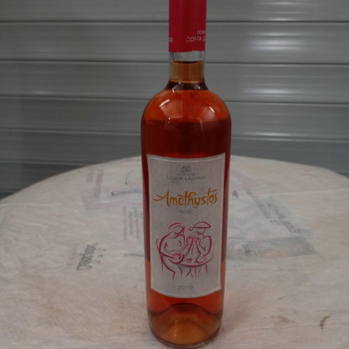 Amethystos Rose Wine 2019 by Costa Lazaridi, 750ml, collectible
