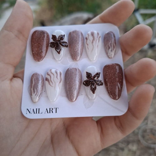 Press On Nails with Application Tools, New