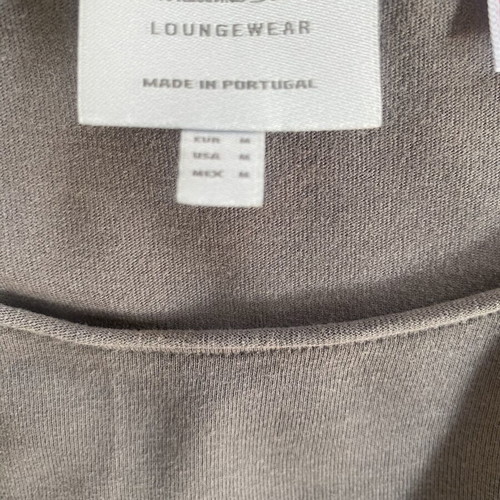 Massimo Dutti short-sleeve shirt like new, medium size, gray and brown