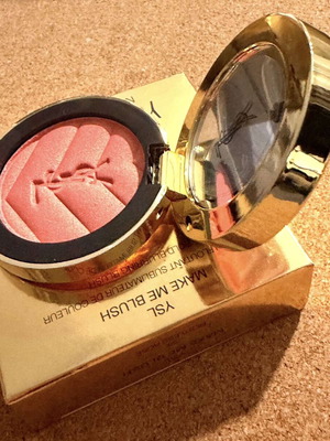 YSL Make Me Blush Bold Blurring Blush 93 Restless Rosé 6g new with mirror