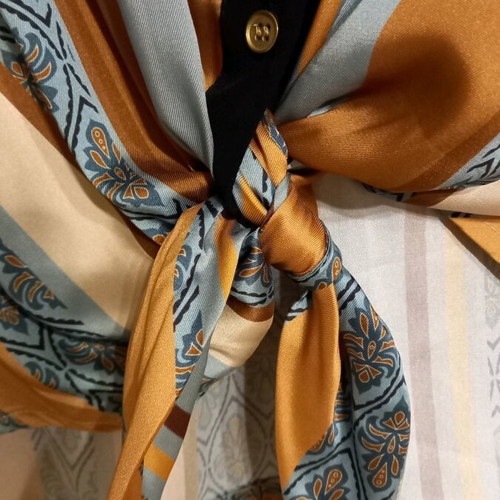 Bsb shirt satin texture like new multicolor size XL