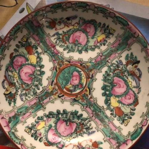 Handmade plate from Rhodes