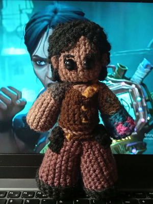 Sevika Crochet Plushie handmade from Arcane new