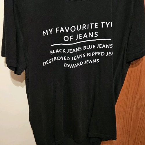 Edward short-sleeve shirt like new, size L, black