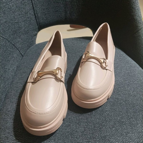 Beige moccasins new size 37