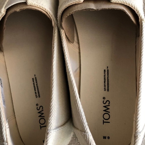 Women's platform espadrilles Toms 40 new, beige