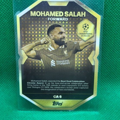 M. Salah Best Goal Celebration Match Attax 2026 Fan Award κάρτα καινούργια