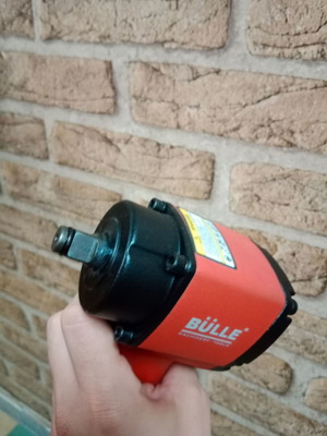 Air impact wrench 1/2" short length with double hammer and 60 kg torque new