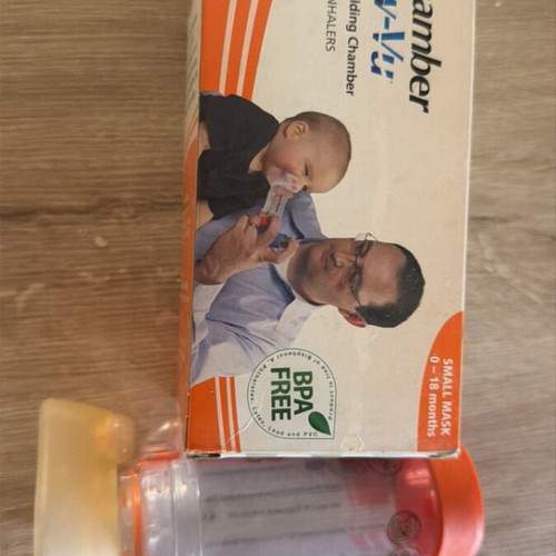 Aerochamber small mask 0-18 months used for inhalations