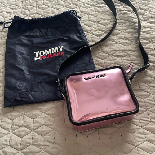 Tommy Jeans crossbody bag pink like new