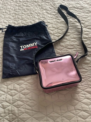 Tommy Jeans crossbody bag pink like new