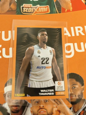 Walter Tavares Euroleague стикери 2024-25 нови #421