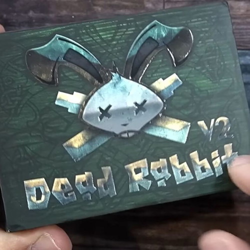 Hellvape Dead Rabbit V2 RDA like new, stainless steel