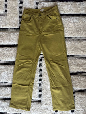 Pull & Bear green jeans used, comfortable