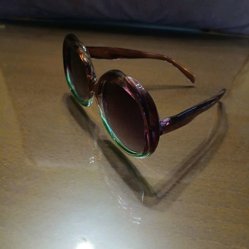 Women's glasses with multicolored frame new