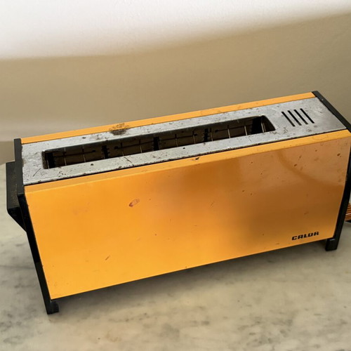 Calor vintage toaster, orange
