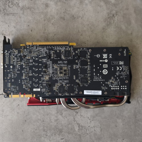 MSI Geforce GTX 970 4GB Gaming X graphics card used, Dragon Army edition