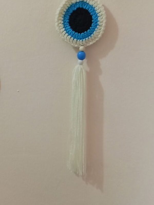 Evil Eye Handmade Knitted Wall Decor