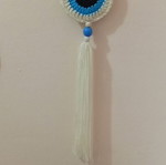 Evil Eye Handmade Knitted Wall Decor