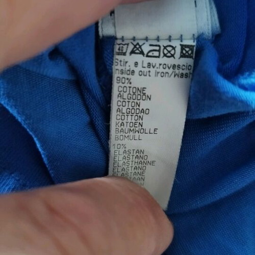 Dolce & Gabbana men's t-shirt used, size M, blue