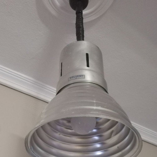 Ceiling light bell used, authentic billiard style