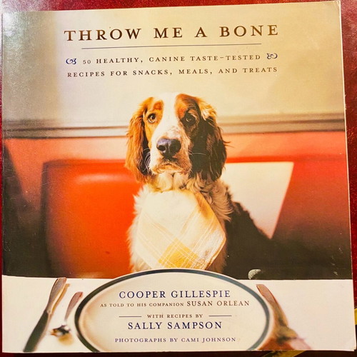 Throw me a bone dog cookbook used