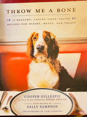 Throw me a bone dog cookbook used