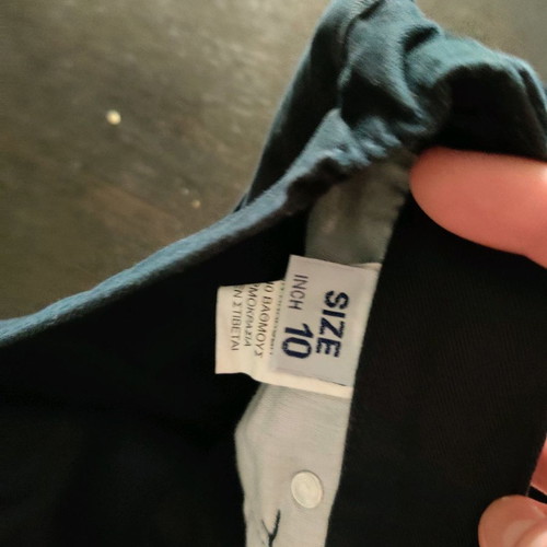 Grey denim pants used, very good condition
