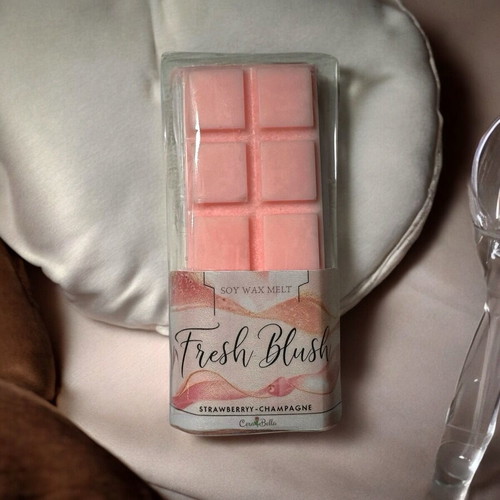Fresh Blush Soy Wax Melt new, scented soy wax candle